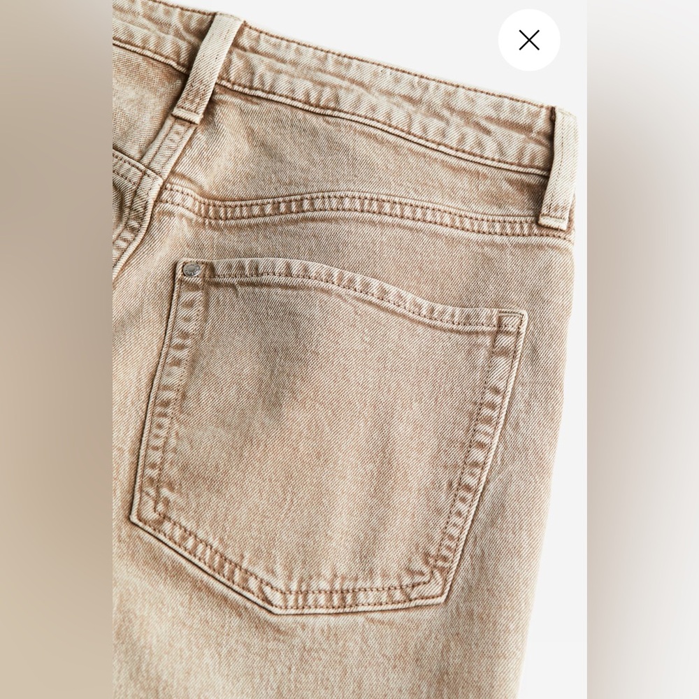 H&M Women's Tan Jeans - Picture 2 of 2